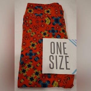 NWT bright patterned LuLaRoe leggings (One Size)